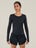 2XU Women's Ignition Grid Base Layer Black