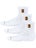 Nike Unisex Elevated 3-Pack Cushioned Ankle Socks