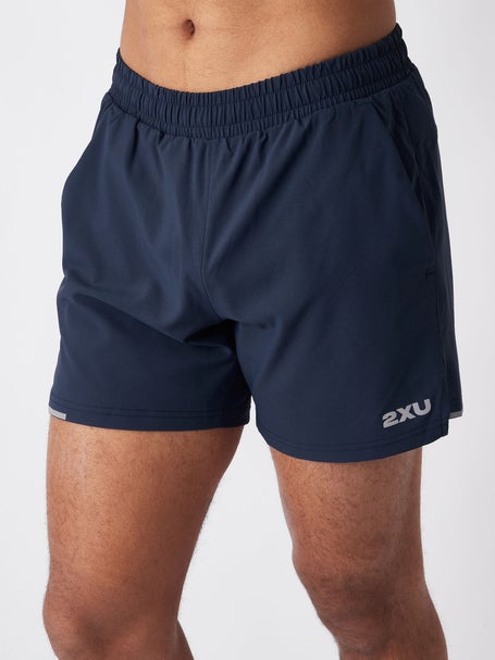 2XU Mens Aero 5 Short Midnight/Silver Reflective