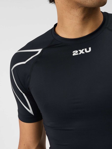 2XU Men's Core Compression Short Sleeve Top Running Warehouse