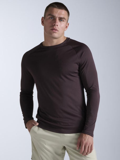 2XU Mens Aero Long Sleeve Bark