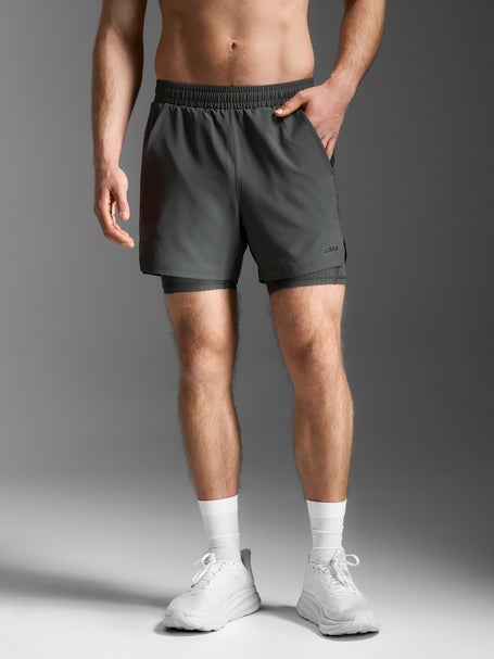 2XU Mens Aero 2 in 1 5 Short Jupiter