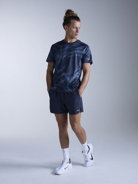 2XU Mens Aero Tee Midnight Marble