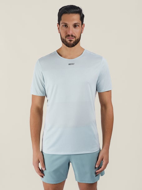 2XU Mens Light Speed Tech Tee Moonstone Blue