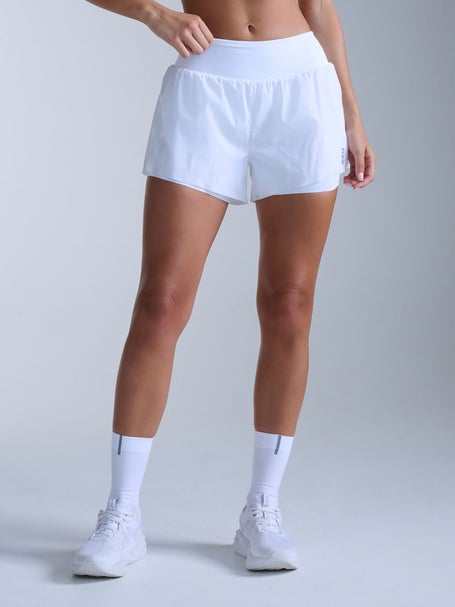 2XU Womens Aero 2 in 1 Hi-Rise 3 Shorts White