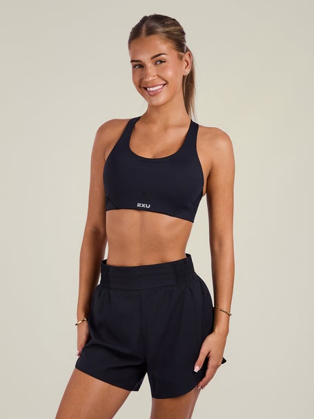 2XU Womens Aero Medium Impact Bra Black
