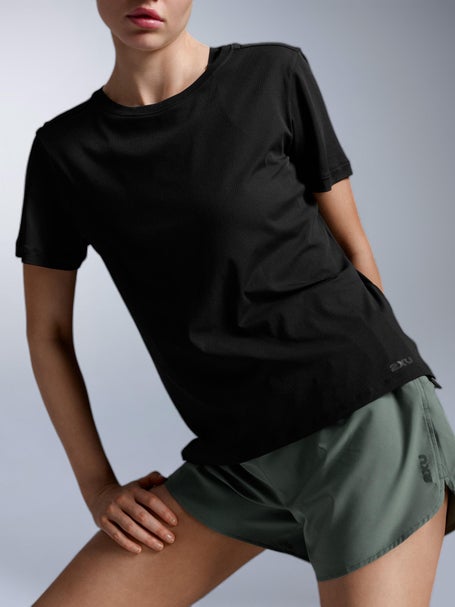 2XU Womens Aero Trail Tee Black