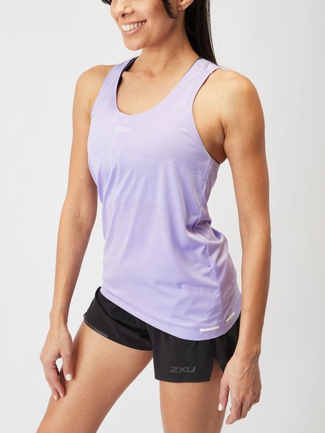 2XU Womens Light Speed Tech Singlet Lavender