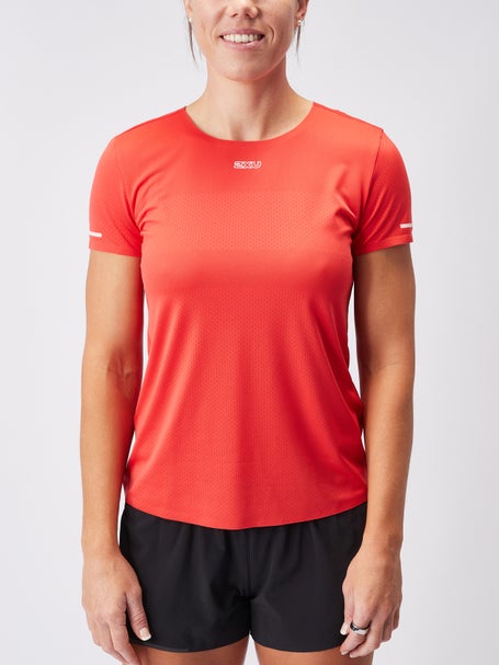 2XU Womens Light Speed Tech Tee Poppy