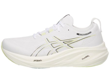 ASICS Gel Nimbus 26\Mens Shoes\White/Birch