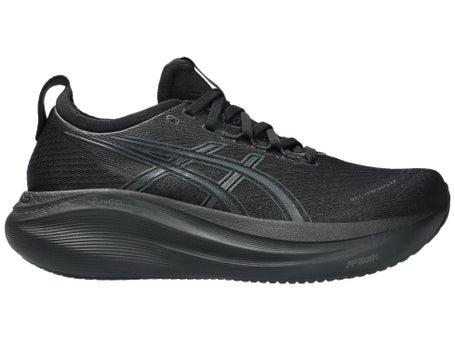 ASICS Gel Nimbus 27\Womens Shoes\Black/Graphite Grey