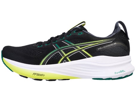 ASICS Gel Kayano 32\Mens Shoes\Black/Jasper Green