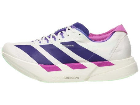 adidas adizero Adios Pro 4\Mens Shoes\Core White/Prple