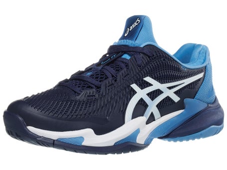 Asics Court FF 3 Novak Blue Expanse/White Mens Shoes