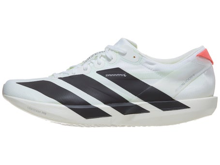 adidas adizero Adios 9\Mens Shoes\White/Black/Red