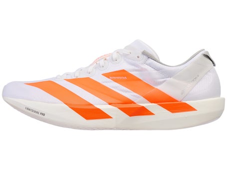 adidas adizero Adios 9\Mens Shoes\White/Red