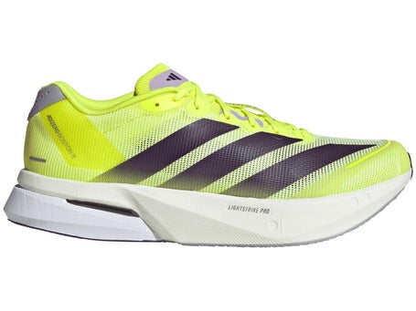 adidas adizero Boston 13\Mens Shoes\Yellow/Plum/Plum