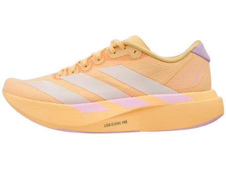 adidas adizero Evo SL Woven\Womens Shoes\Yellow/Lilac