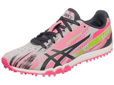 ASICS Gel Firestorm Kid's Shoes Hot Pink/Grey Running Warehouse