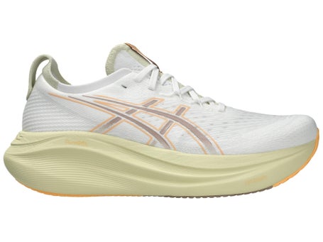 ASICS Gel Nimbus 27\Mens Shoes\White/Fawn