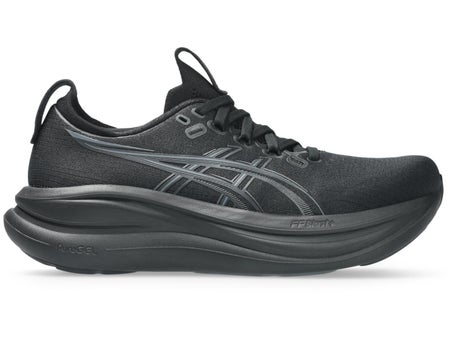 ASICS Gel Nimbus 28\Womens Shoes\Black/Graphite Grey