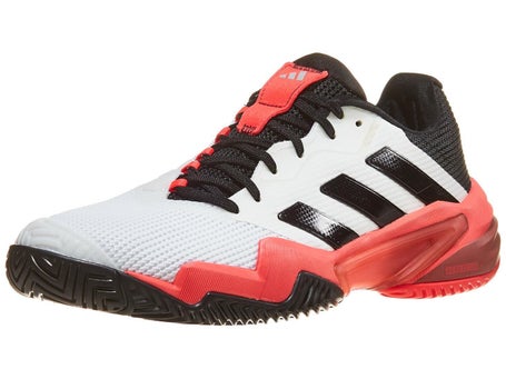 adidas Barricade 13 White/Black/Red Mens Shoe 