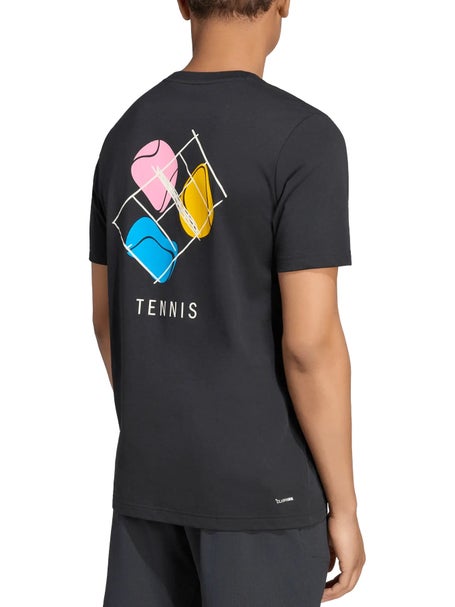 adidas Mens 90s Court Graphic Top 