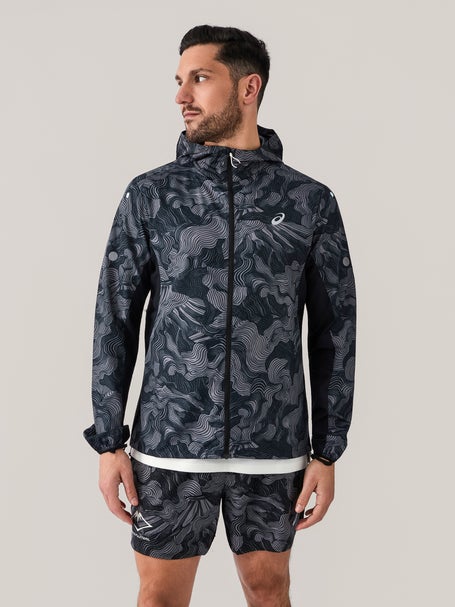 ASICS Mens Fujitrail Packable Jacket Black