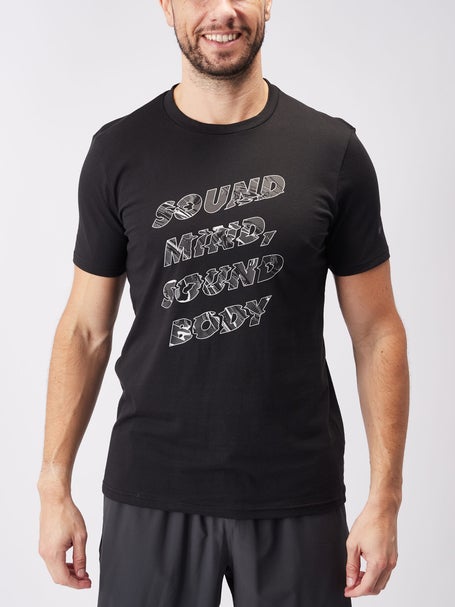 ASICS Mens Graphic Tee Performance Black