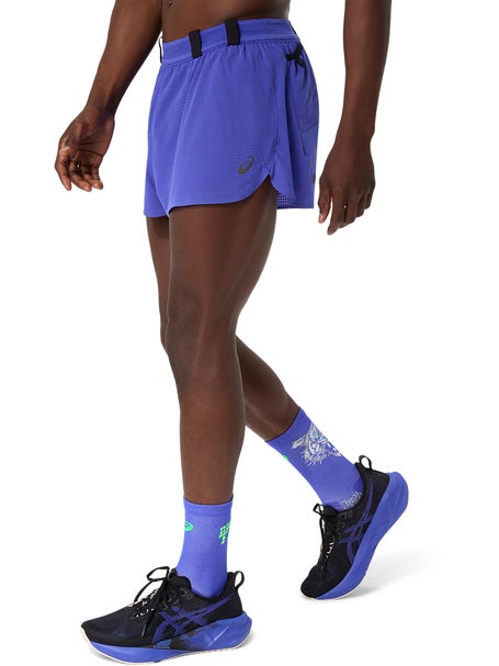 ASICS Mens Metarun Split Short Coblat Burst