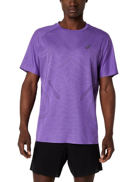ASICS Mens Metarun Short Sleeve Top Edo Purple