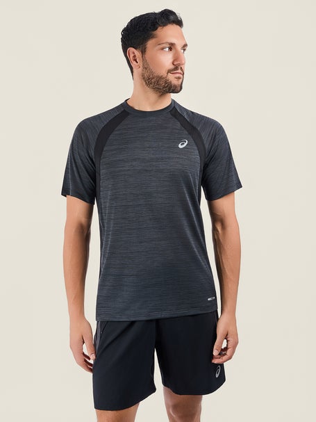 ASICS Mens Road Short Sleeve Performance Black