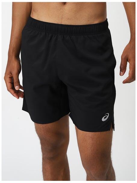ASICS Mens Silver 7 Short Performance Black