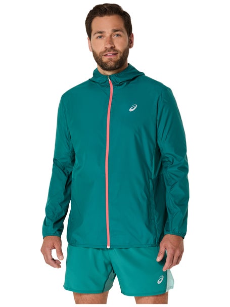 ASICS Mens Silver Jacket Rainy Lake