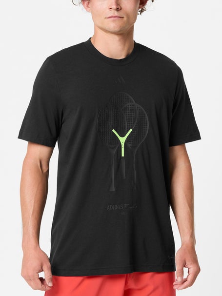 adidas Mens Racquet Graphic T-Shirt