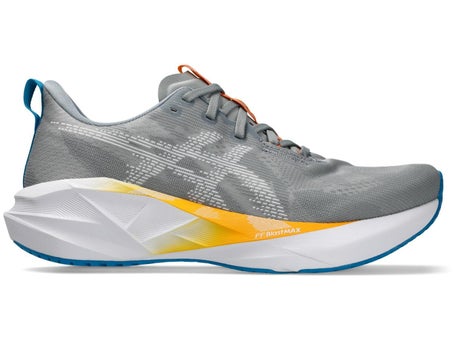 ASICS Novablast 5\Mens Shoes\Gravel/White
