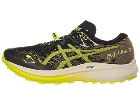 ASICS Fuji Lite 5\Mens Shoes\Black/Safety Yellow