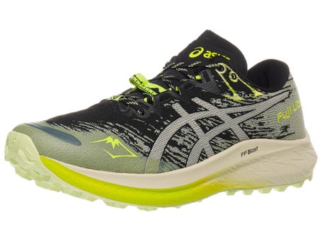 ASICS Fuji Lite Women's Shoes Black/Oatmeal Running Warehouse