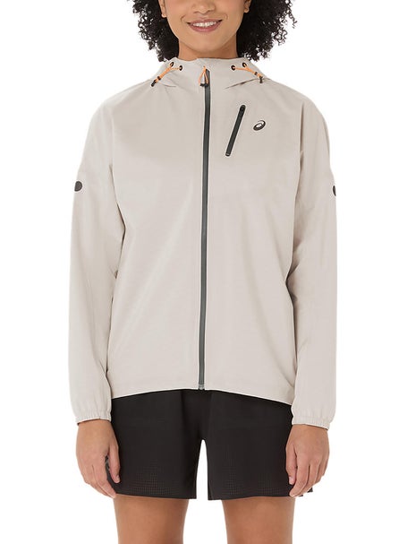 ASICS Womens Fujitrail Waterproof Jacket Cream