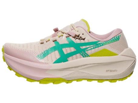 ASICS Trabuco Max 5\Womens Shoes\Beige/Aurora Green