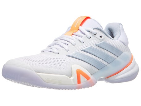 adidas Barricade 14 White/Blue/Orange Womens Shoes 