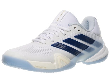 adidas Barricade 14 White/Crystal Sky Womens Shoe 