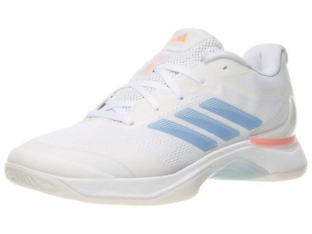 adidas Avacourt 3 White/Blue/Orange Womens Shoes 