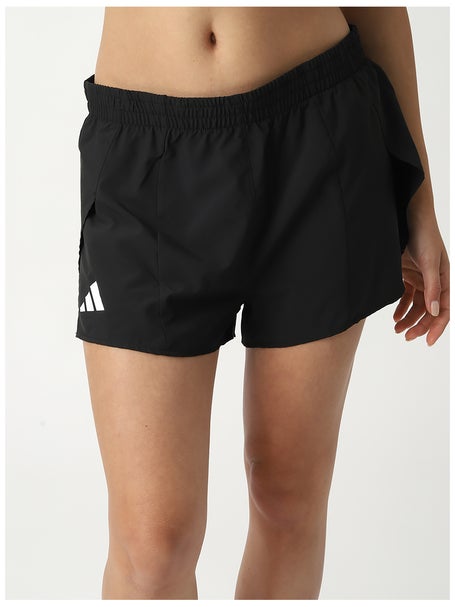 adidas Womens adizero Essential Split Shorts Black
