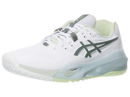 Asics Gel Resolution X Wide Wh/Blue Womens Shoes 