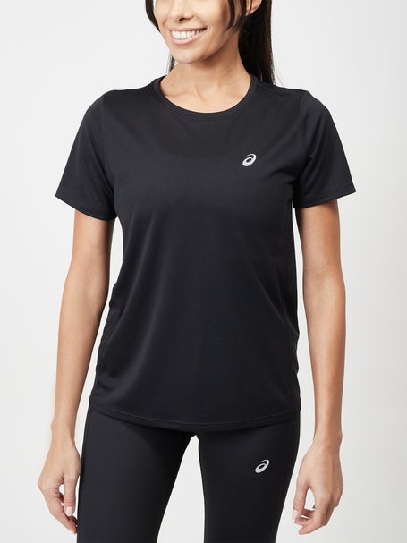 Asics Womens Katakana Short Sleeve Top Black