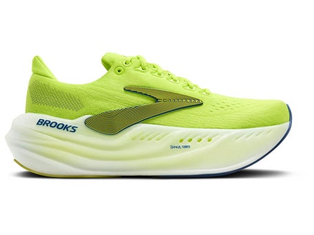 Brooks Glycerin Max\Mens Shoes\Lime/Navy Peony/White