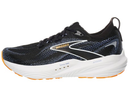 Brooks Glycerin 22\Mens Shoes\Black/Country Blue/Orang