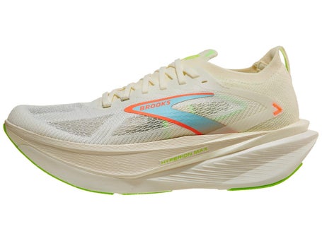 Brooks Hyperion Max 3\Mens Shoes\Coconut/Green Gecko