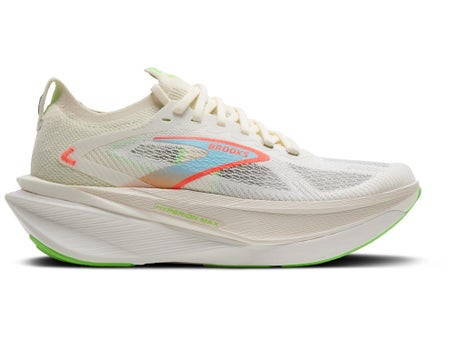 Brooks Hyperion Max 3\Womens Shoes\Coconut/Green Gecko